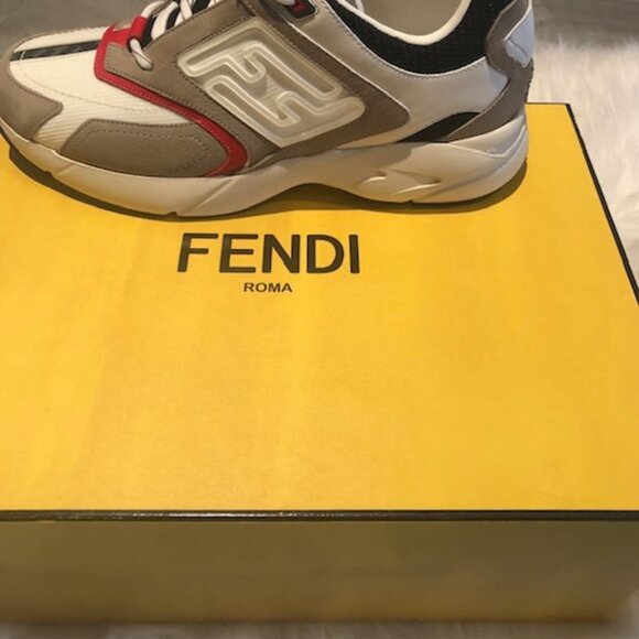 FENDI FF Logo Athletic Sneaker - Picture 8 of 14